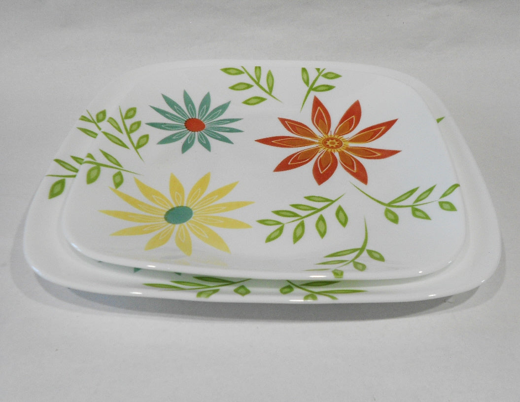 ❤️ NEW Corelle Square HAPPY DAYS Choose DINNER or LUNCH PLATE
