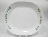 Corelle HAWAIIAN *Choose SERVING PLATTER or 1 Qt BOWL Turquoise Frangipanis NEW