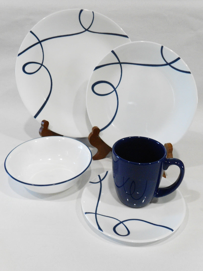 16 Piece Dinnerware Corelle Lia Square Set Corelle Livingware Lia Square Corelle Corelle Lia Square