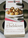 🍂 New NORDICWARE DANISH EBELSKIVER PAN Griddle Filled Pancake Ham Cheese Fruit