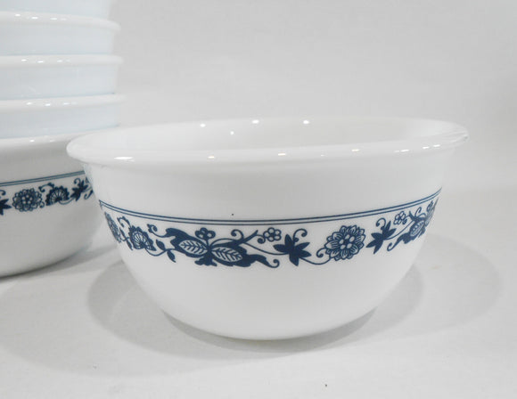 ❤️ 1 Corelle by Corning OLD TOWN BLUE 12-oz RICE BOWL 5