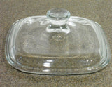 ❤️ PYREX Square 5.25" Clear GLASS LID for Corningware PETITE P41 /P43 Casserole