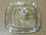 ❤️ PYREX Square 5.25" Clear GLASS LID for Corningware PETITE P41 /P43 Casserole
