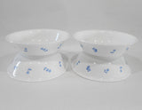 ❤️ 5-pc Corelle PROVINCIAL BLUE SNACK SET 1-Qt Serving & 10-oz Dessert / Fruit Bowls