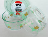 ❤️  2 Pyrex STAR WARS BABY YODA 4 Cup Storage Bowls MADALORIAN The Child Yumm & Snack