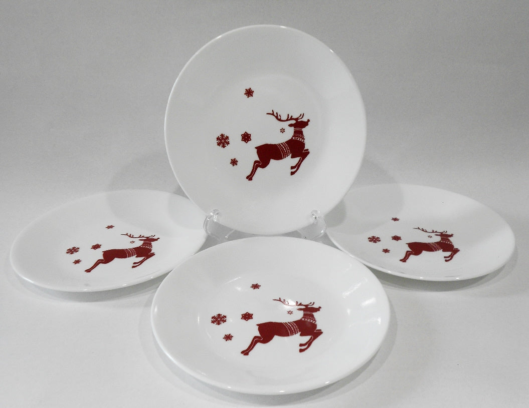 ️ 4 Corelle RUDOLPH 6.75