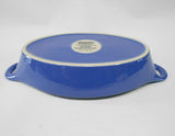 ❤️ NEW 1 Corning Creations 12-oz SAPPHIRE BLUE Stoneware AU GRATIN Dish