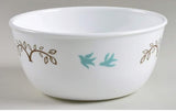 1 Corelle TREE BIRD 28-oz SOUP CEREAL BOWL *Branches Brown Blue Green 6.25 x 3