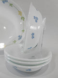 ❤️ NEW 4 Corelle SECRET GARDEN 10-oz DESSERT BOWLS 5.25" Sauce Dip Fruit Berry