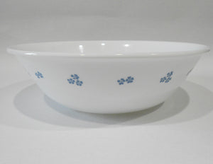 ❤️ NEW Corelle SECRET GARDEN 1-Qt SERVING BOWL 8.5" Vegetable Popcorn Blue Floral