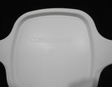 ❤️ NEW 2-pc CORNINGWARE WHITE PETITE P-43 & Plastic COVER Pyroceram Dish Pan