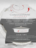❤️ CORELLE Corningware 2-Qt SPLENDOR Oval 13x9 Stoneware Roaster Casserole Dish