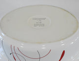 ❤️ CORELLE Corningware 2-Qt SPLENDOR Oval 13x9 Stoneware Roaster Casserole Dish