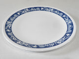 NR Pristine! Corelle TRUE BLUE 8.5" LUNCH PLATE *Reversed OLD TOWN Pattern