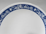 NR Pristine! Corelle TRUE BLUE 8.5" LUNCH PLATE *Reversed OLD TOWN Pattern
