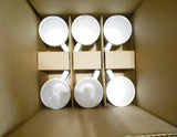 ❤️ NEW 30-pc Corelle WINTER FROST WHITE DINNERWARE SET w/ Mugs & Plastic Covers