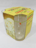 ❤️ NEW 4 Corelle WILDFLOWER 12-oz TUMBLER GLASSES 5.5" Drinkware *Orange Blossom