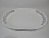 ❤️ EUC Corelle Corning WOODLAND BROWN 12.25x10 SERVING PLATTER Entree Plate