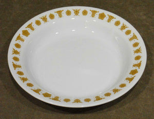 ❤️ 1 Corelle Corning BUTTERFLY GOLD 15-oz BOWL Flat Rim 8.5" Soup Pasta Plate