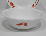❤️ NEW Corelle Corning FIESTA 18-oz SOUP BOWL Cereal 6 1/4" RED HOT CHILI PEPPER