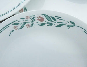 *NEW Corelle ROSEMARIE *Choose 10 1/4 DINNER or 8 1/2 LUNCH Plate TULIPS PINK