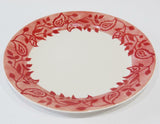 ❤️ NEW Corelle GYPSUM 10 1/4" DINNER PLATE Sandstone Red Maroon Bohemian Inspired