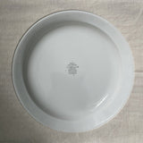 ❤️ Corelle CITY BLOCK 15-oz Flat RIMMED SOUP BOWL Pasta Stew 8 1/2 BLACK White