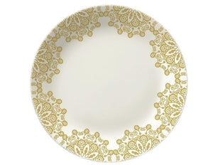 ❤️ 1 CORELLE Market St WEST END Choose: LUNCH or DINNER PLATE *Gray Gold Lace