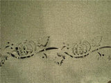 PUMPKIN HARVEST Laser Cut TABLECLOTH 60x84 or 52x70 Choose: IVORY or DILL GREEN
