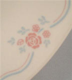20-pc Corelle ENGLISH BREAKFAST Stainless FLATWARE Set *Pink Blue Sandstone