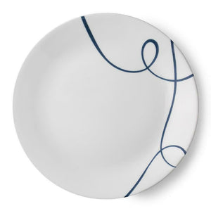 ❤️ Corelle LIA Cobalt Blue Curly Swirls U-PICK 8.5" LUNCH or 10.25" DINNER PLATE