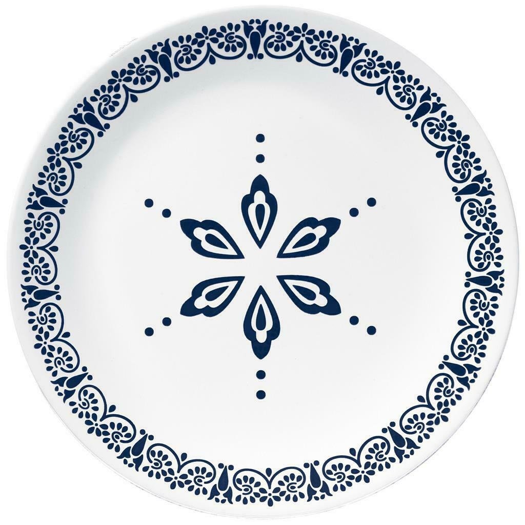 Corelle FLORENTIA Choose: DINNER or LUNCH PLATE Navy Blue