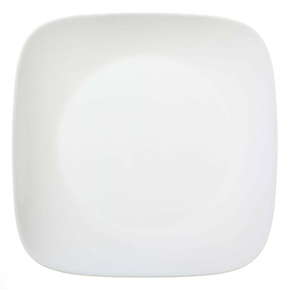 1 Corelle SQUARE PURE WHITE 10 1/2