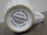 NEW Corningware FRENCH WHITE 12-oz MUG Ribbed Cup *Stoneware