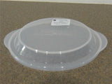 1 Corelle SHEER MICROWAVE Plastic COVER w/Vent Hole for 10-oz Bowl Reheat Food