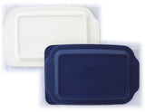 PYREX Bakeware 9 x 13 PLASTIC COVER Choose: RED or WHITE 233-PC Tab Handles