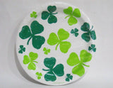 ST. PATRICKS DAY Lucky Shamrock Irish Party Supply Choose: DINNER or CAKE PLATES