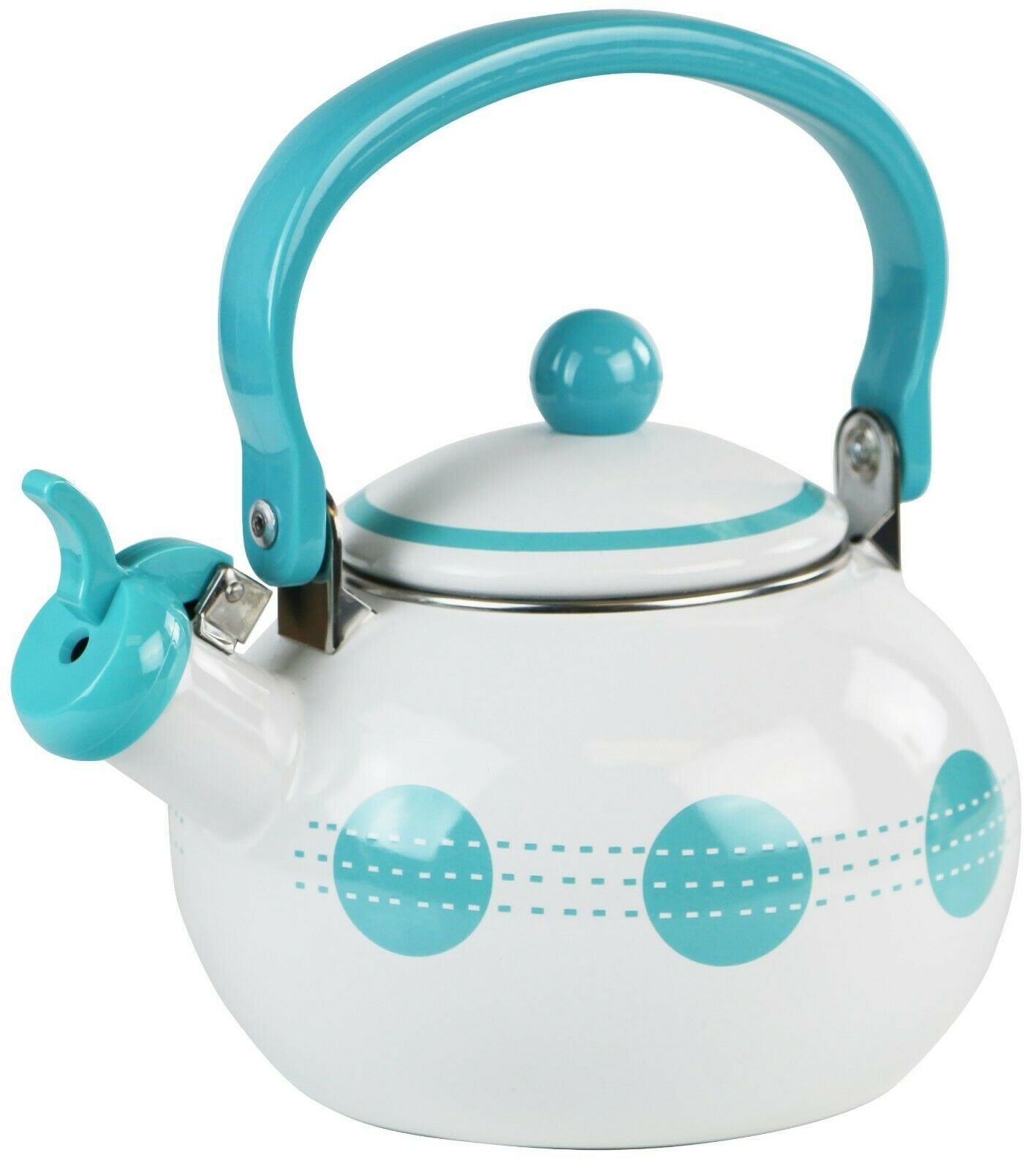 ❤️ CORELLE 2 Qt. WHISTLING TEA KETTLE Steel STOVETOP *SIMPLE LINES or –  Tarlton Place