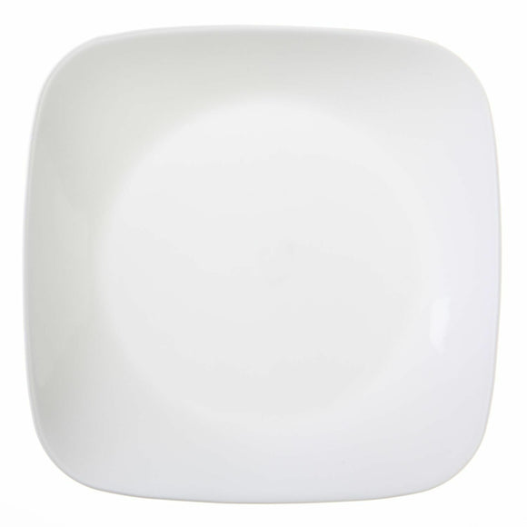 Corelle Vitrelle PURE WHITE Square 8 3/4