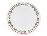 ❤️ Corelle WINTER HOLLY 6.75" BREAD Dessert PLATE *CHRISTMAS Holiday Red Green