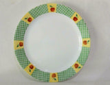 1 Corelle APPLE HARVEST 10 1/4 DINNER PLATE Late Summer Country Picnic Red Green