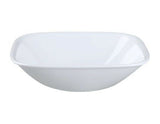 1 NEW Corelle SQUARE PURE WHITE 10-oz Dessert BOWL 5.25" x 1.5" Berry Sauce