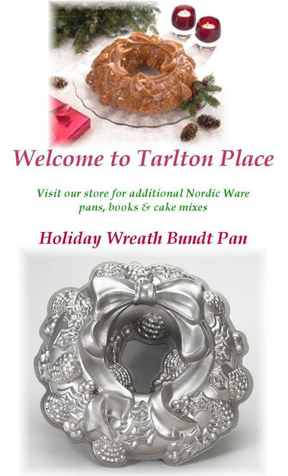 Nordic Ware Bundt Wreath Pan, Holiday, 9 Cup
