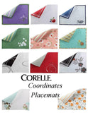 Corelle Coordinates 20x14 Cloth REVERSIBLE KITCHEN PLACEMATS *PICK Your PATTERN