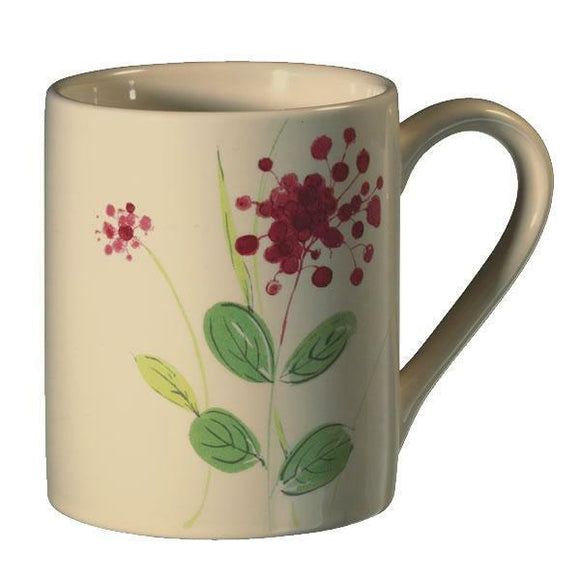 1 CORELLE Impressions WINE BERRIES Sandstone Beige 11-oz Stoneware Mug Cup