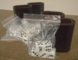 Browning DICE in DICE GAME w/ WOODEN BOX BUCKMARK Shakers Die GIFT SET
