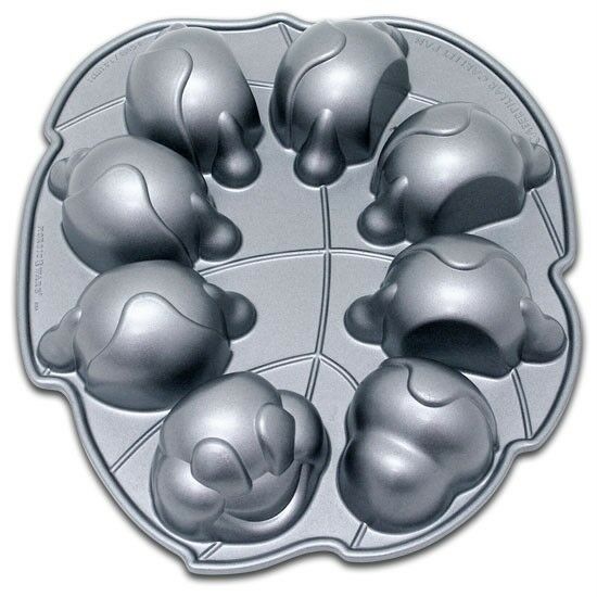 Nordicware 3D CATERPILLAR Cakelet Cake 11x13 HEAVY Cast Aluminum