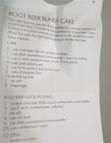 NEW Nordicware 12 CUP ORIGINAL BUNDT PAN Pro Cast Silver w/Root Beer Cake Recipe