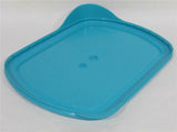 8212 PYREX Pro Rectangular 3-Qt / 12 Cup PLASTIC COVER LID *Turquoise Blue