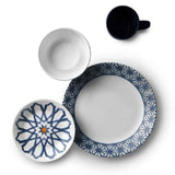 ❤️ 16-pc Corelle AMALFI AZUL DINNERWARE SET Plate Bowl Mugs *Mediterranean Tiles